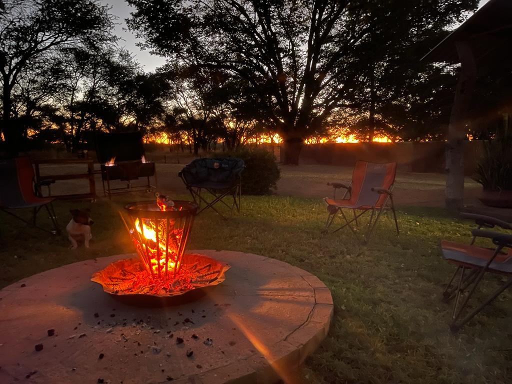Sitting around Campfire